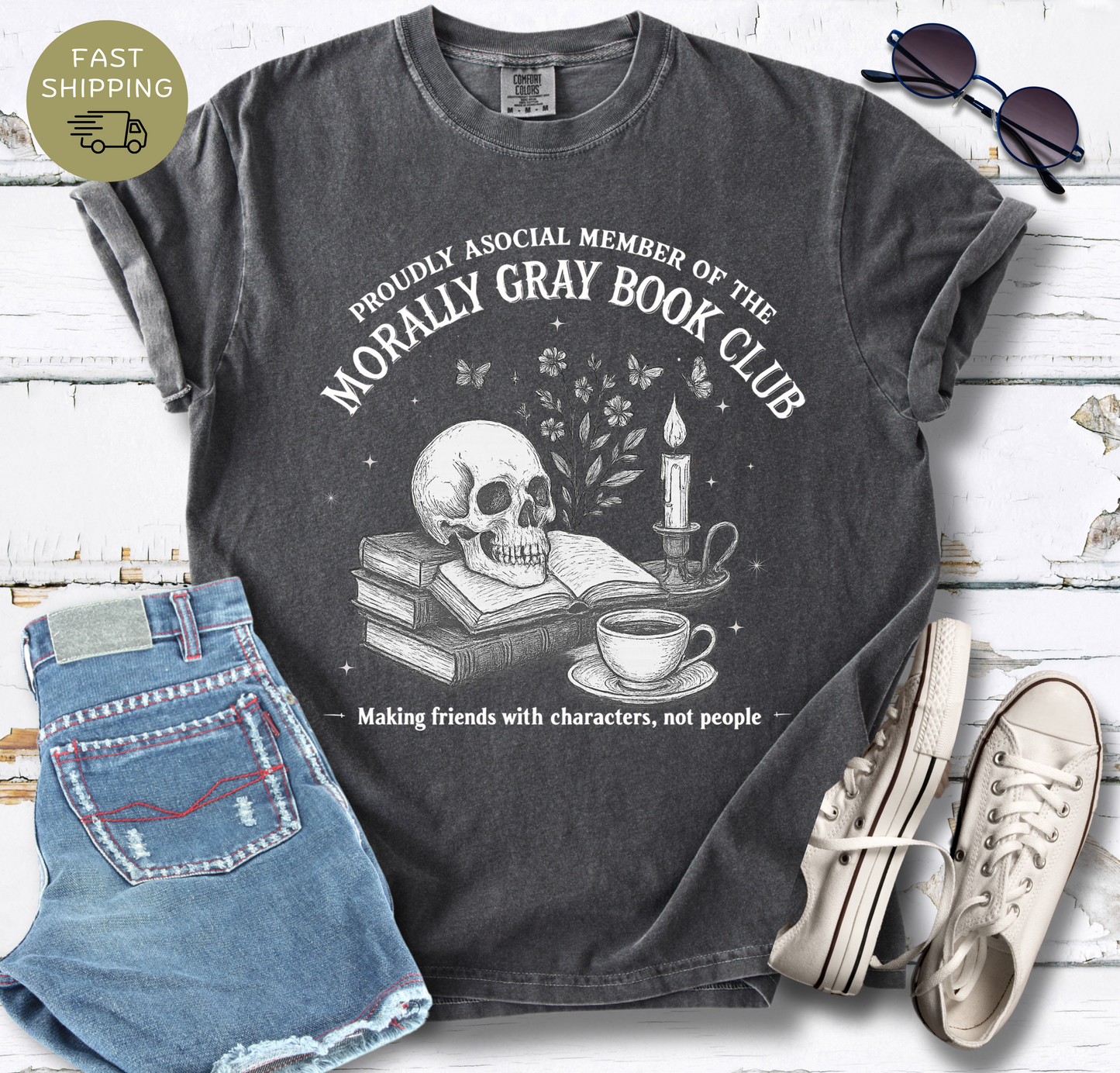 Morally Gray Book Club T-shirt