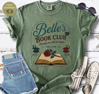 Belle's Book Club   T-shirt