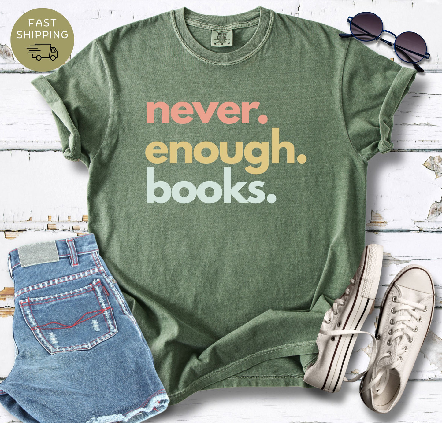 Never Enough Books T-shirt