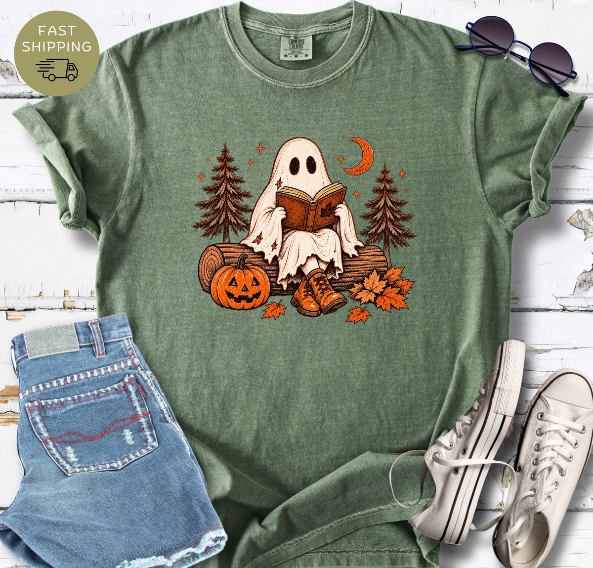 Spooky Reader T-shirt