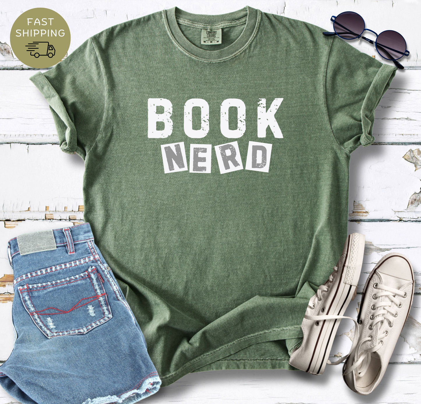 Book Nerd T-shirt