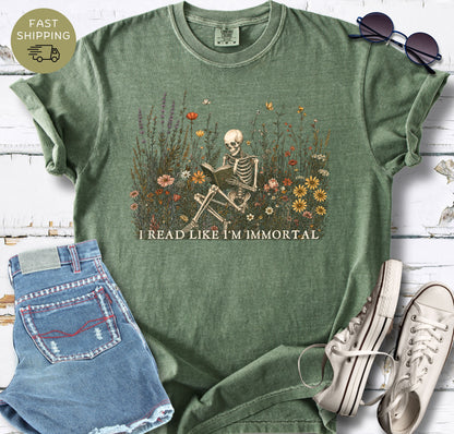 Immortal Reader T-shirt
