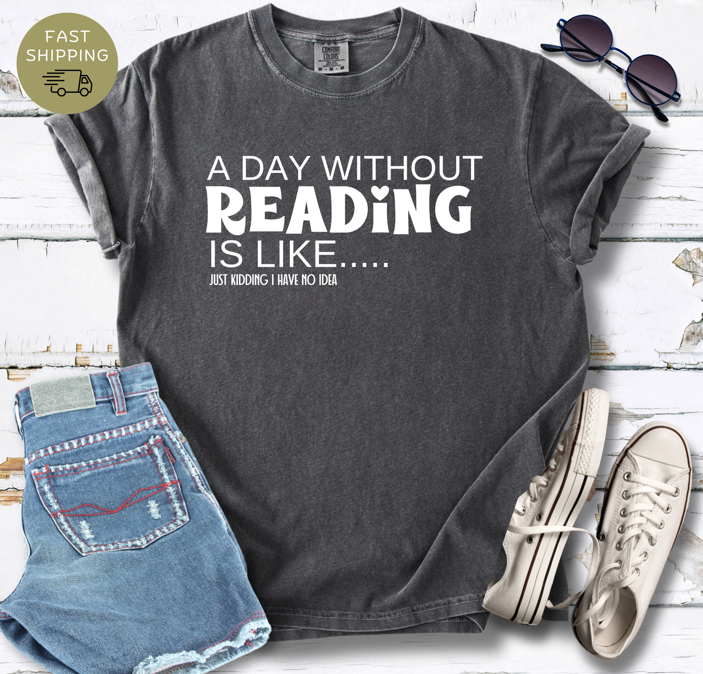A Day Without Reading T-shirt