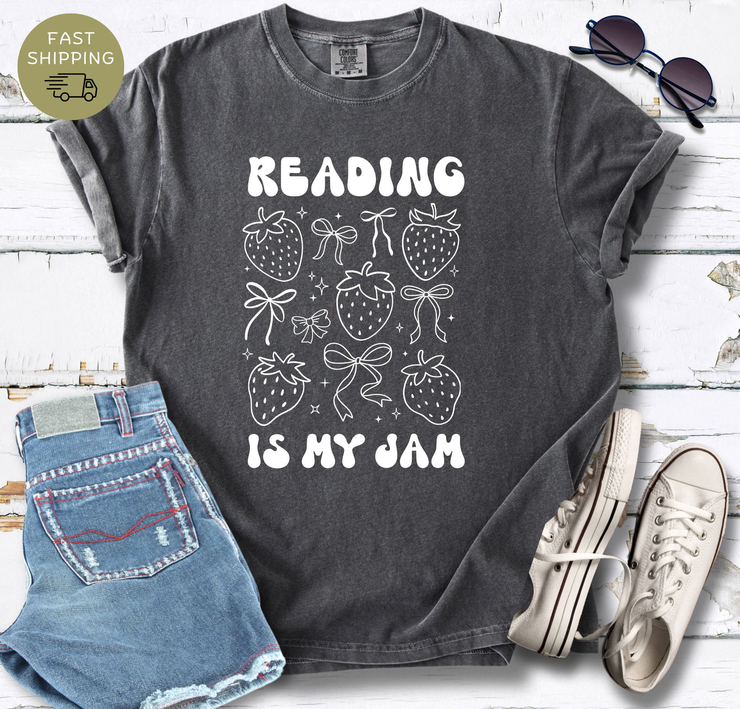 Reading is My Jam T-shirt