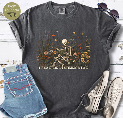 Immortal Reader T-shirt