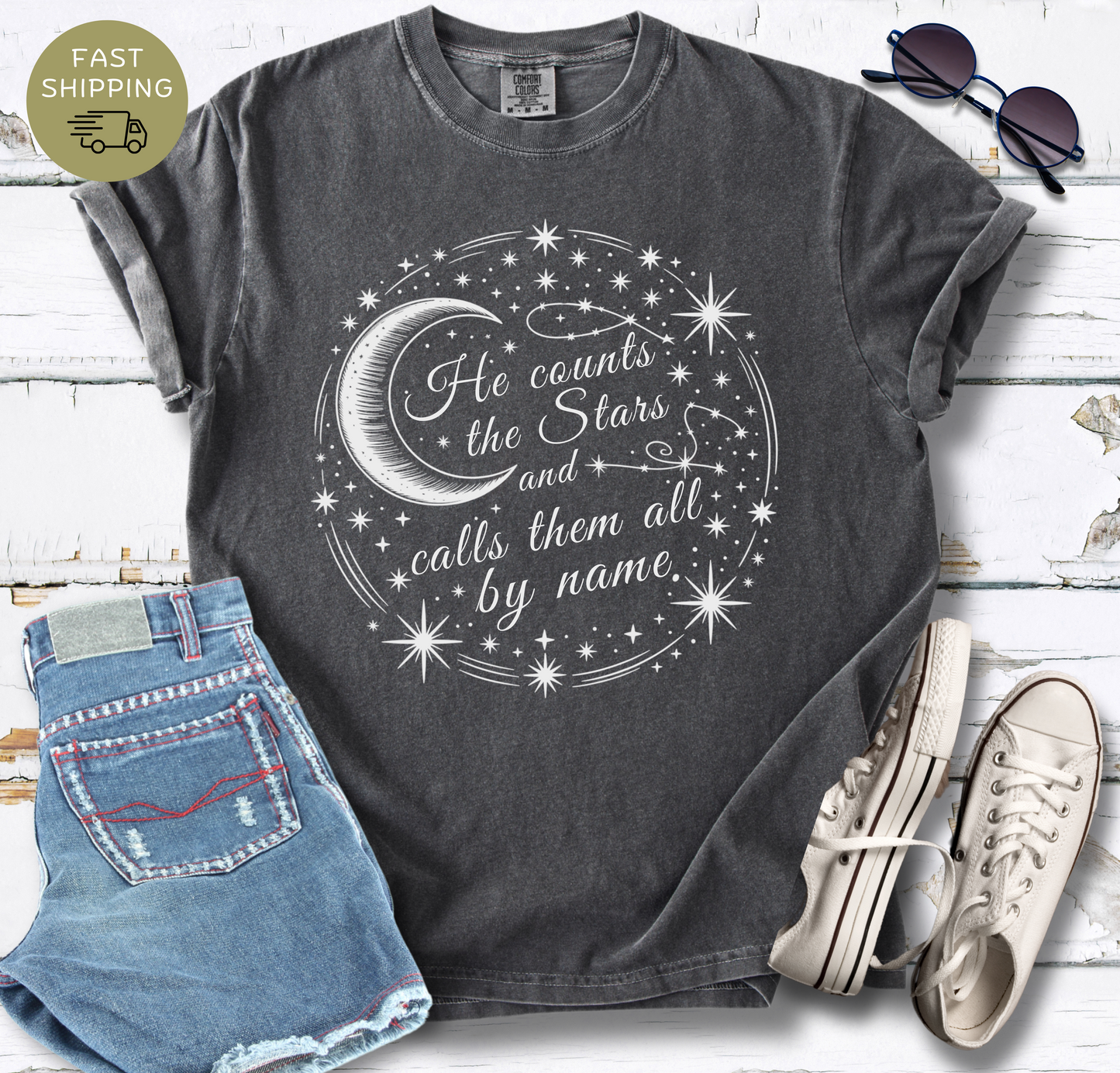 He counts The Stars T-shirt