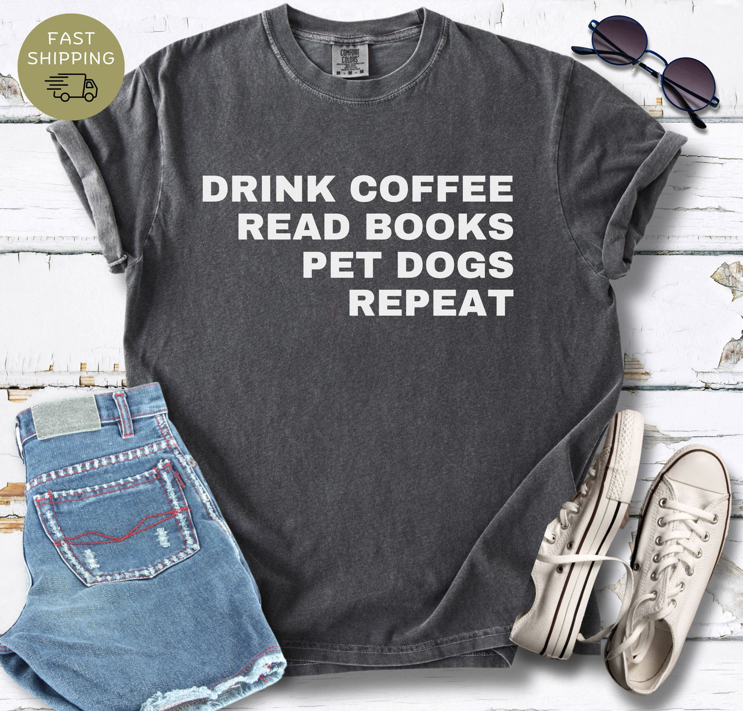Drink Coffee Read Books T-shirt
