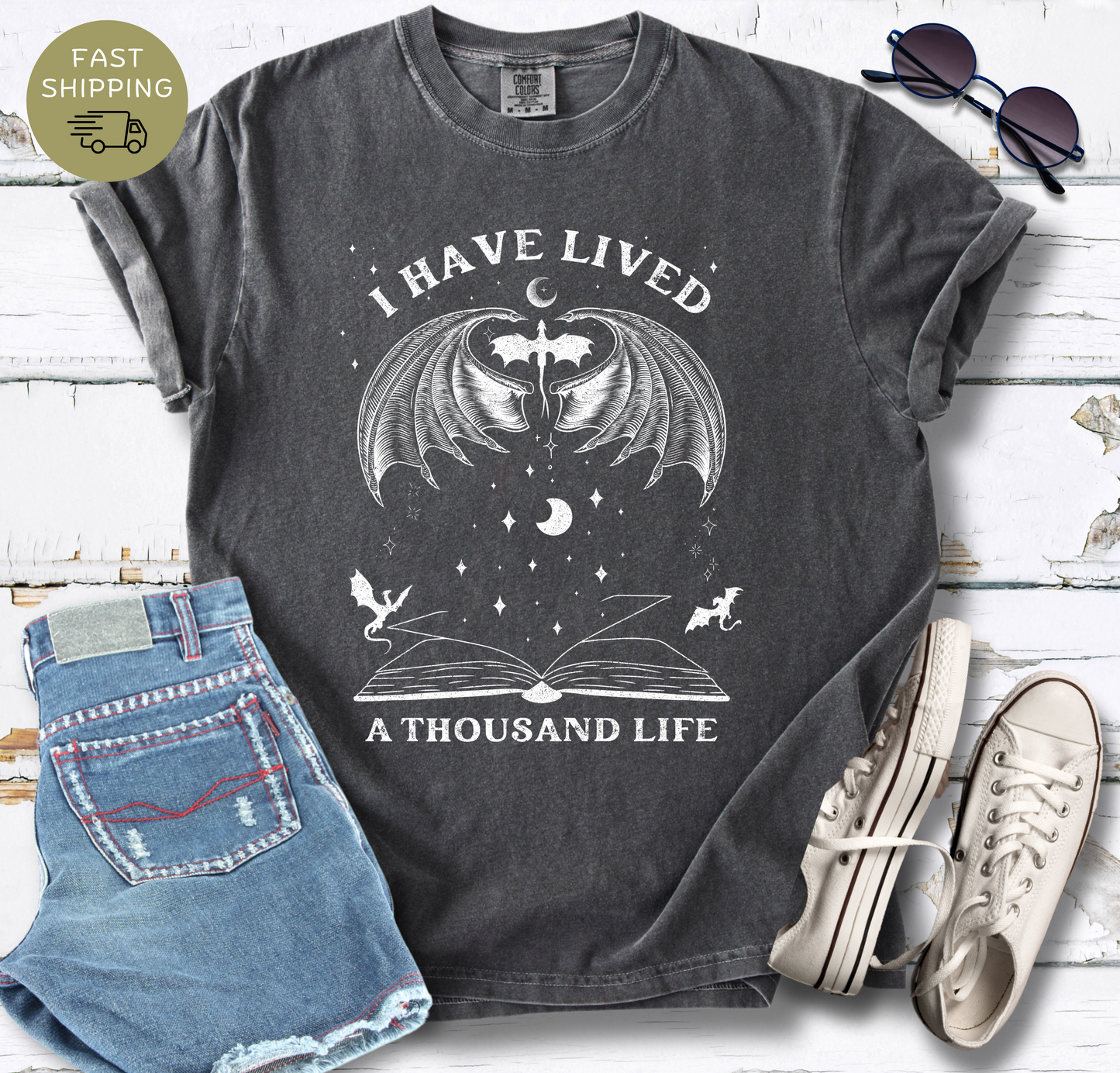 I Have Lived Dragon Themed T-shirt