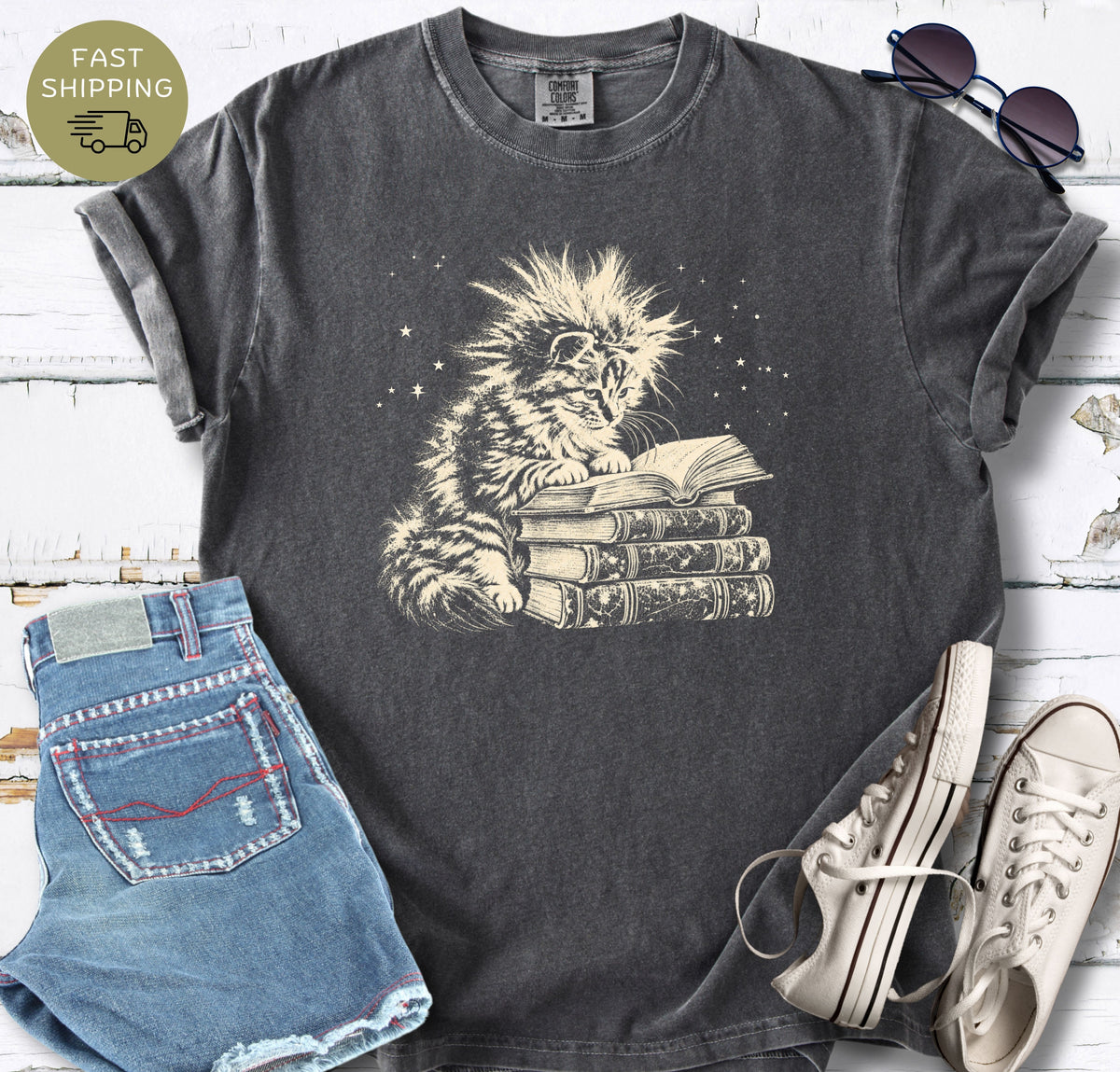 Frazzled & Well-Read T-shirt