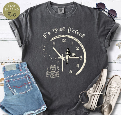 It's Book O'clock T-shirt