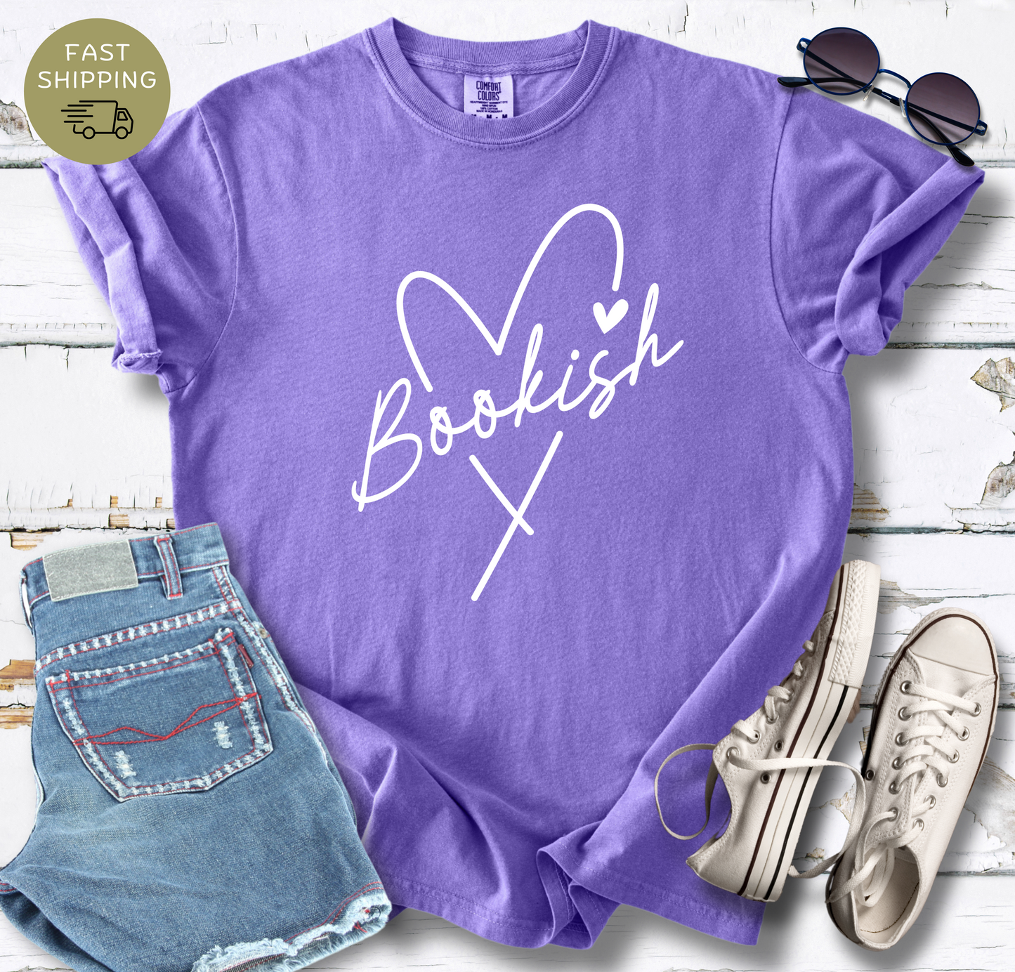 Bookish Heart T-shirt