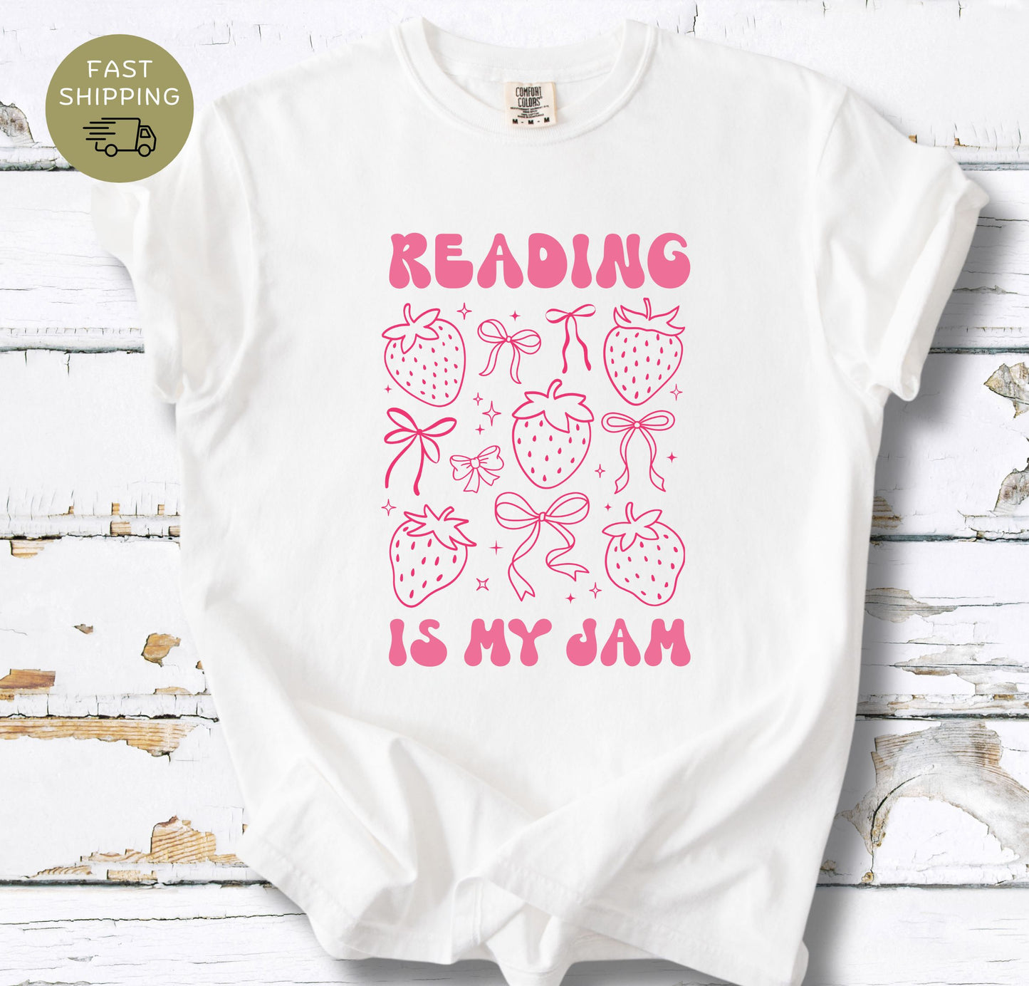 Reading is My Jam T-shirt