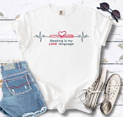 Reading Heartbeat T-shirt