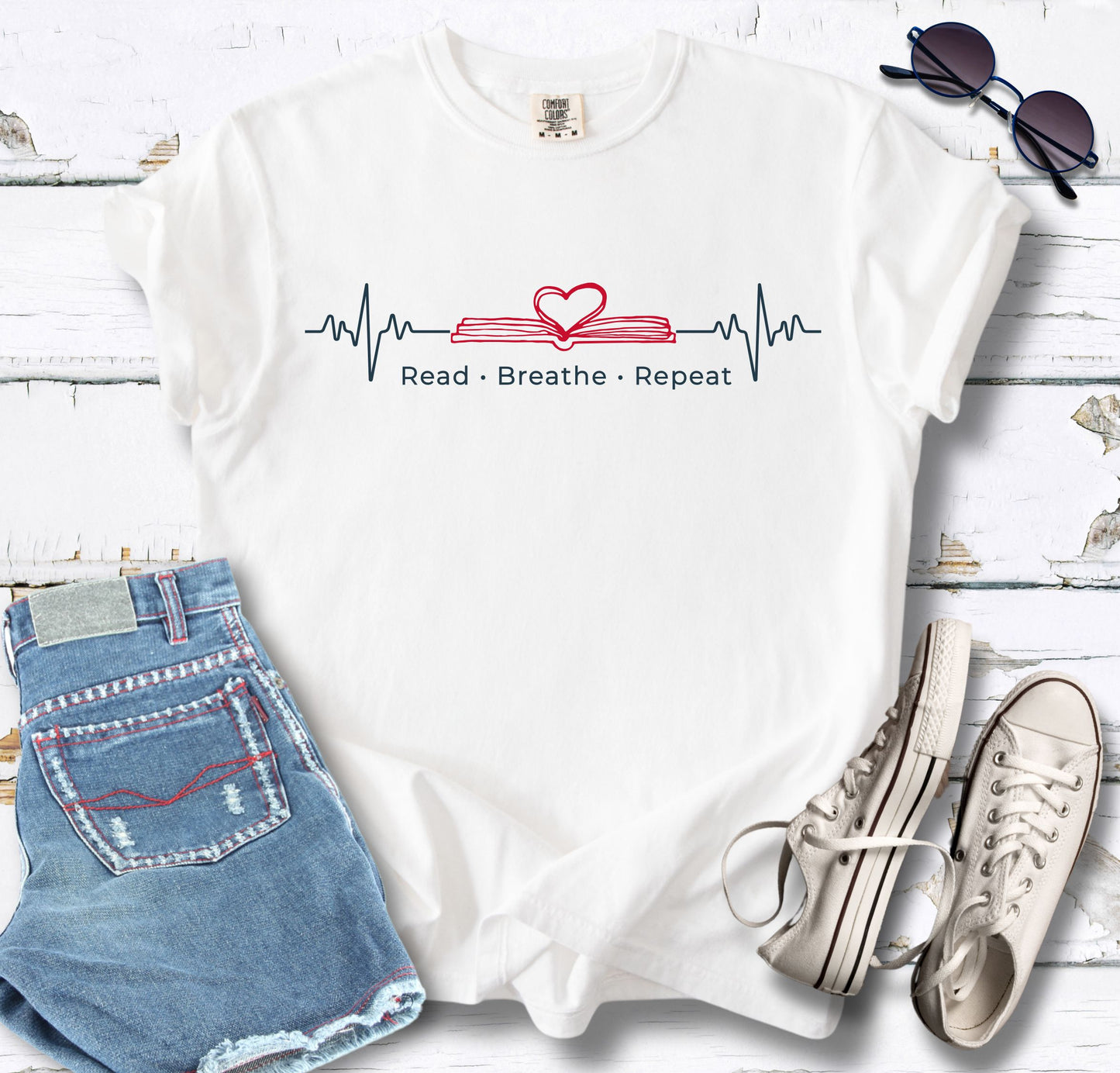 Read - Breath - Repeat T-shirt