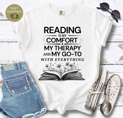 Reading Is My Comfort V2 T-shirt