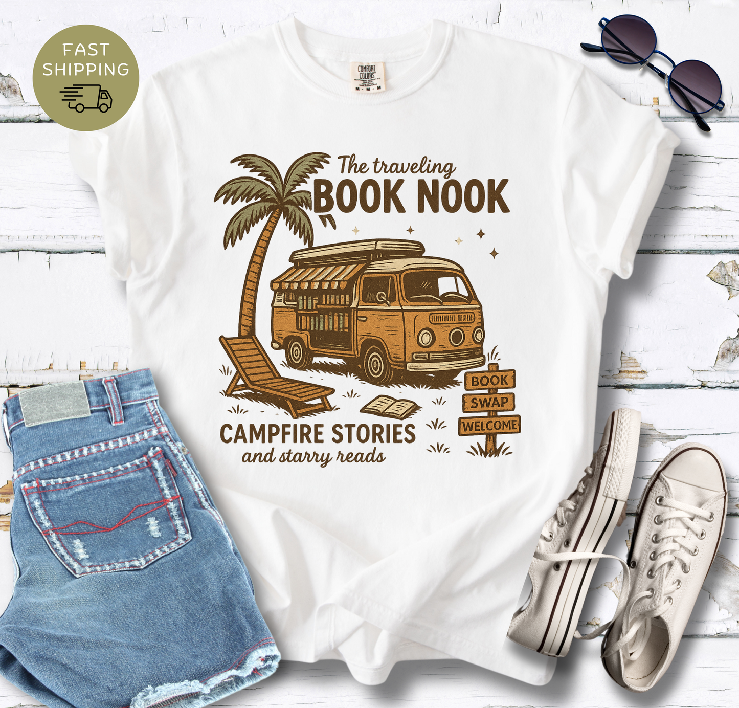 Book Nook Adventures T-shirt
