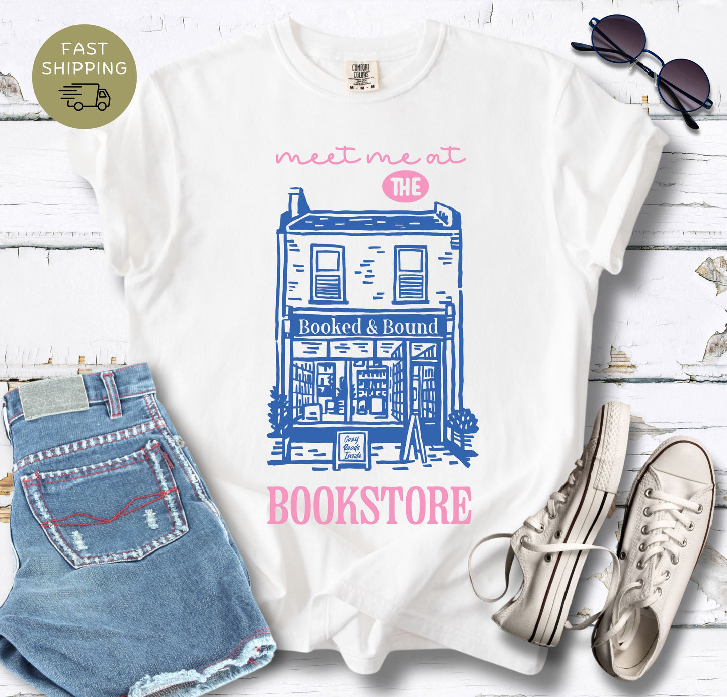 Meet Me at the Bookstore T-shirt