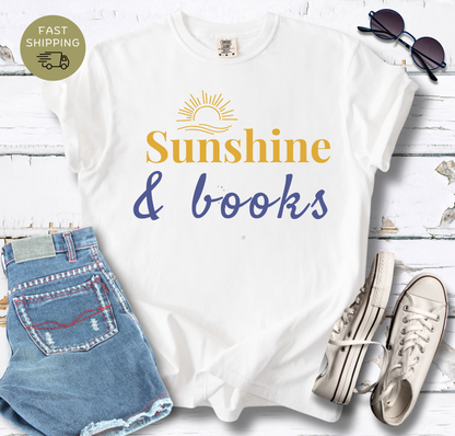 Sunshine & Books T-shirt
