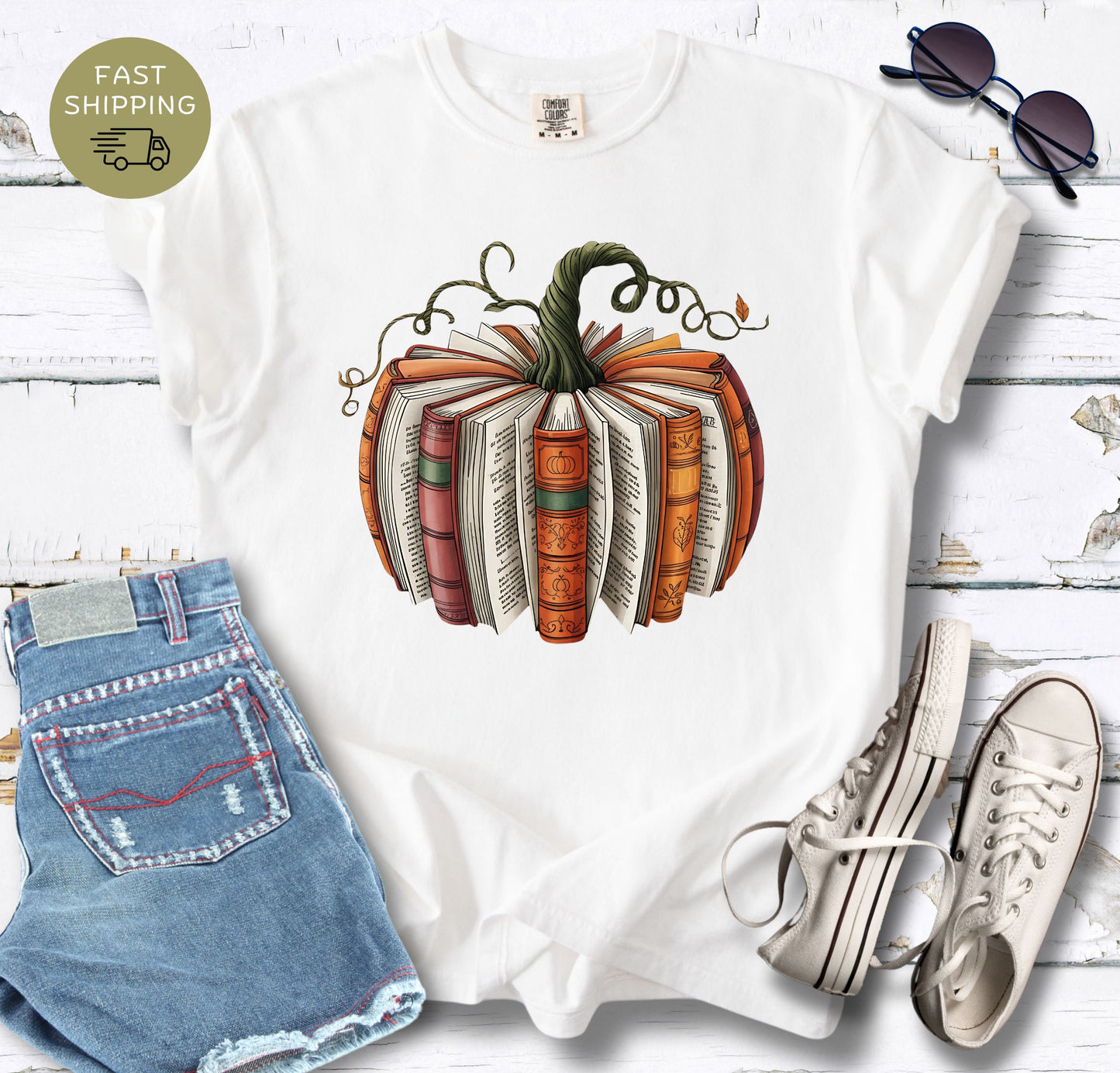 Bookish Autumn T-shirt