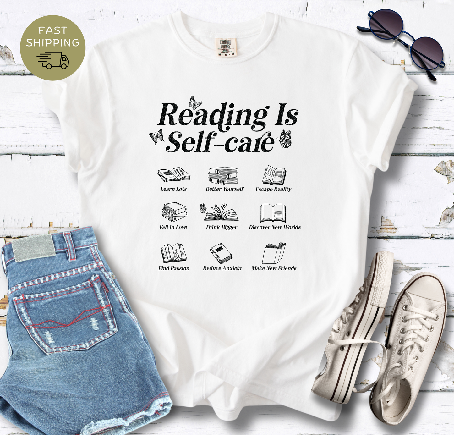 Reading is Self-care T-shirt