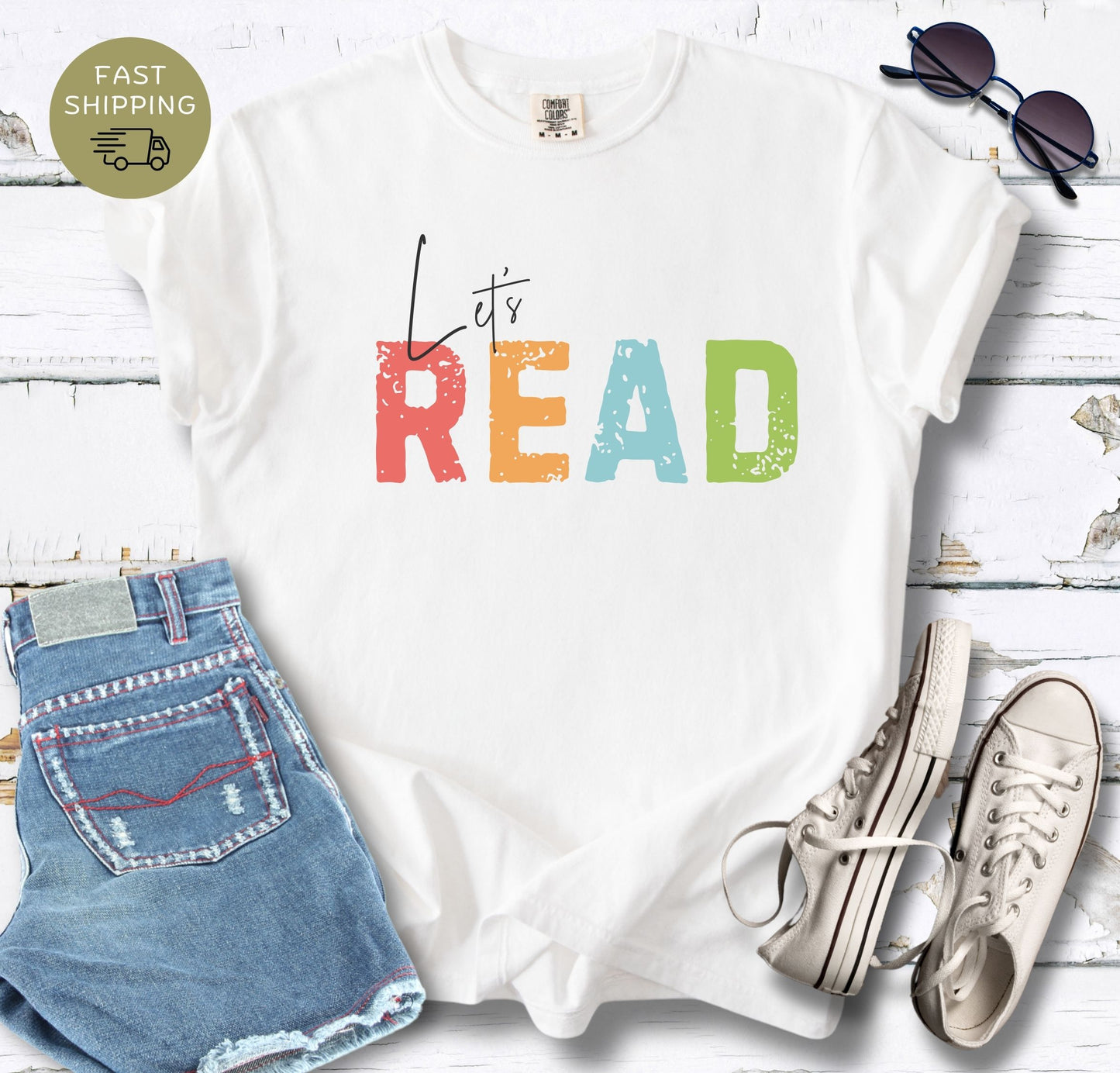 Let's Read T-shirt