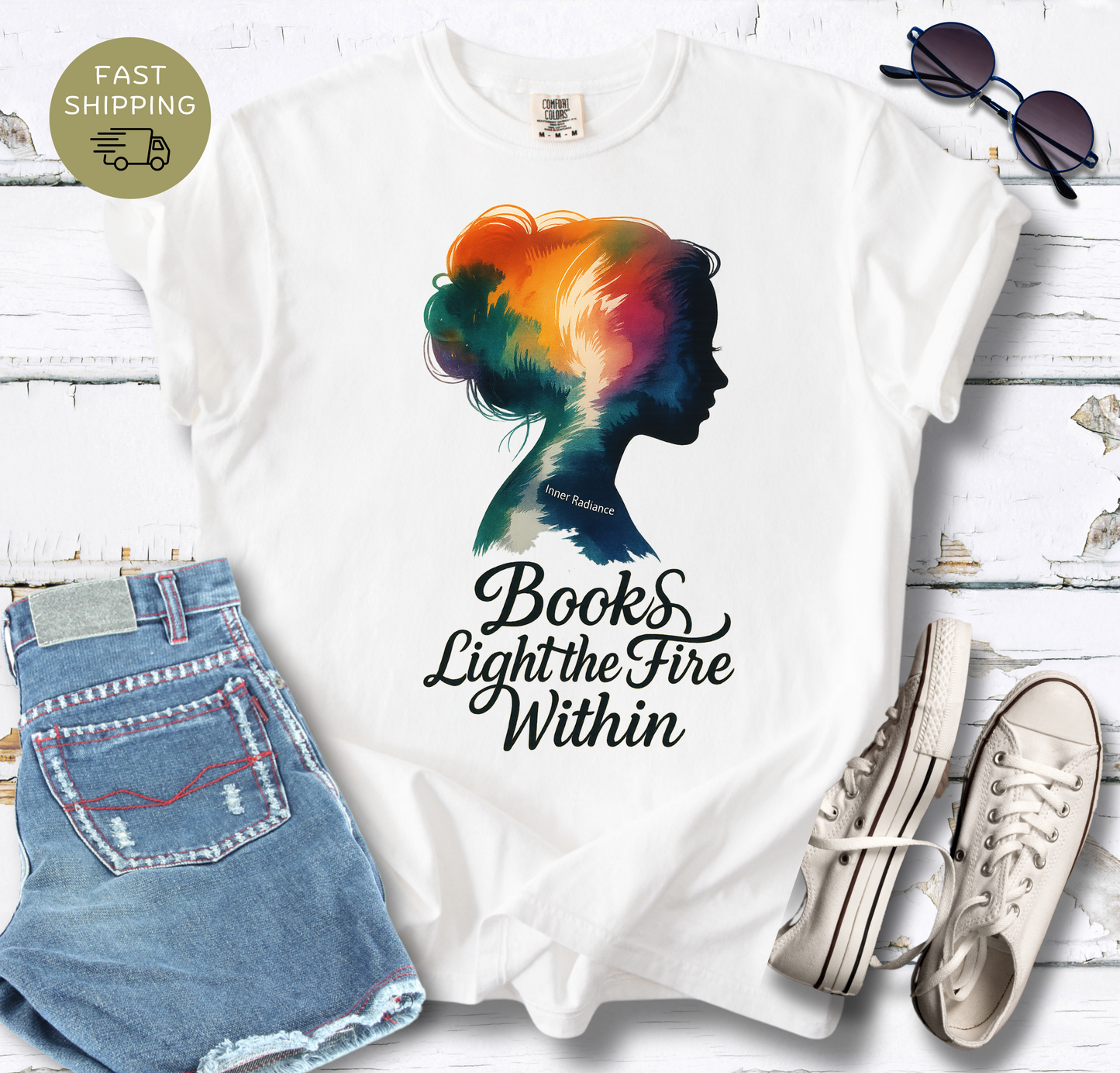 Books Light the Fire T-shirt