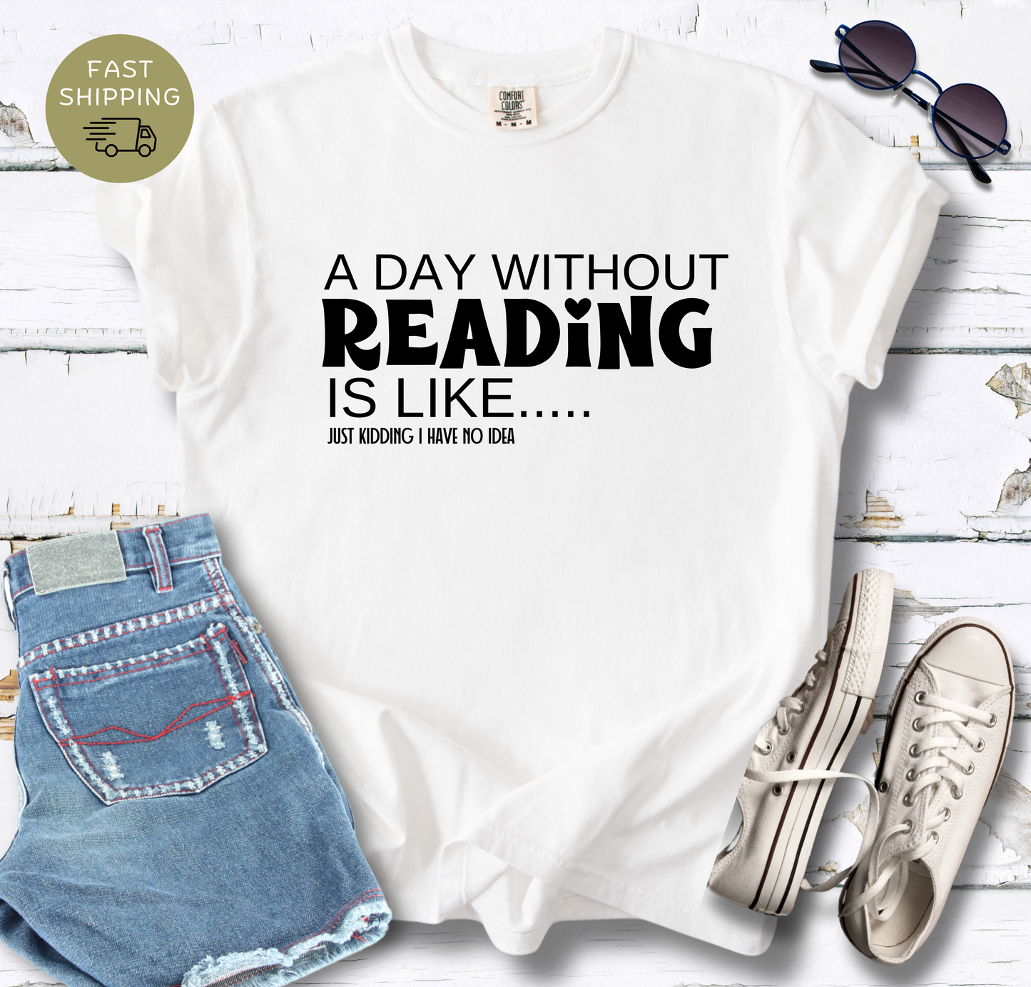 A Day Without Reading T-shirt