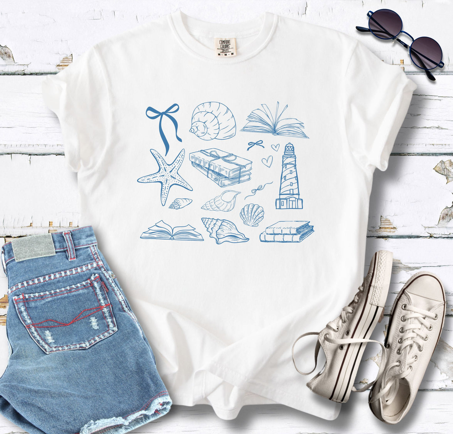 Salty Book Girl T-shirt