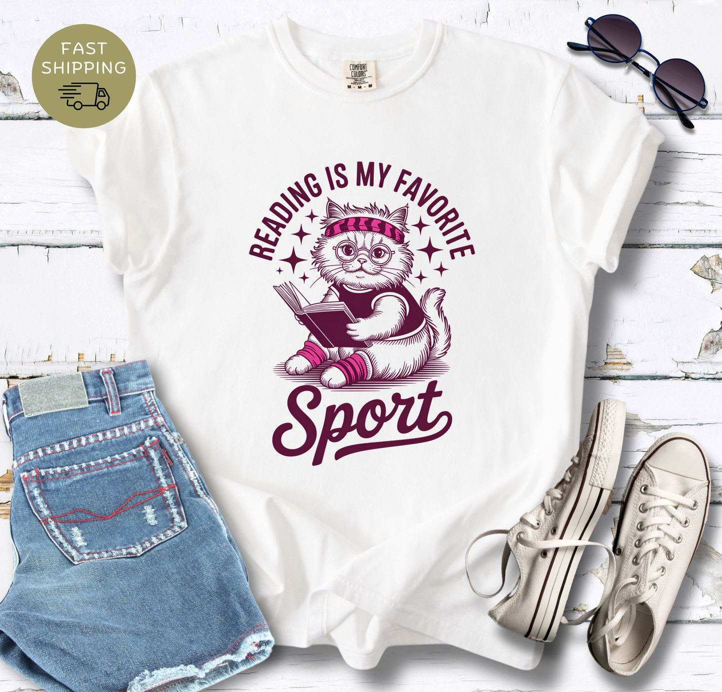 Reading is My Favorite Sport T-shirt