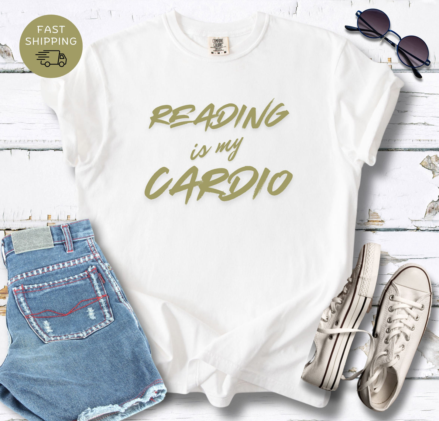 Reading is My Cardio T-shirt