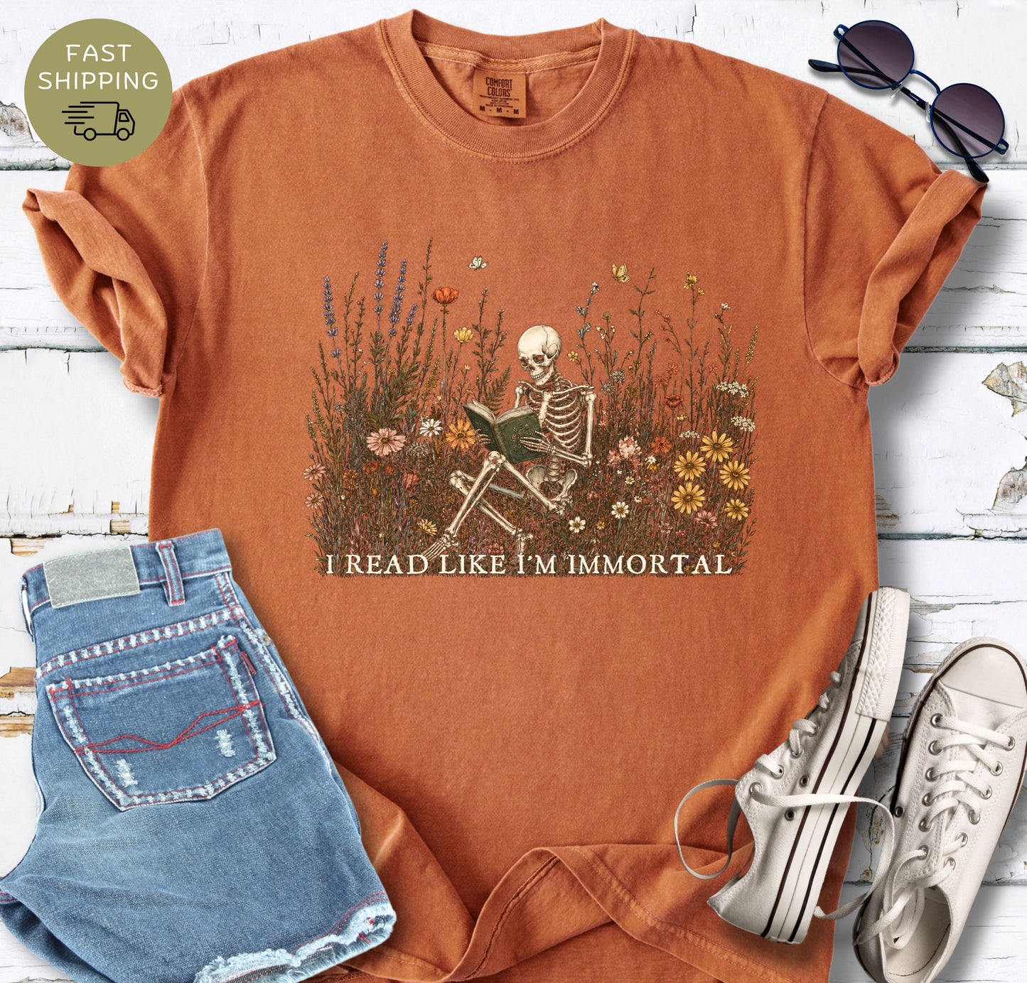 Immortal Reader T-shirt