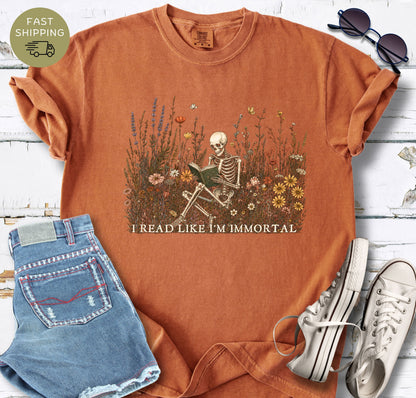 Immortal Reader T-shirt