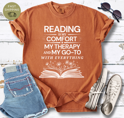 Reading Is My Comfort V2 T-shirt