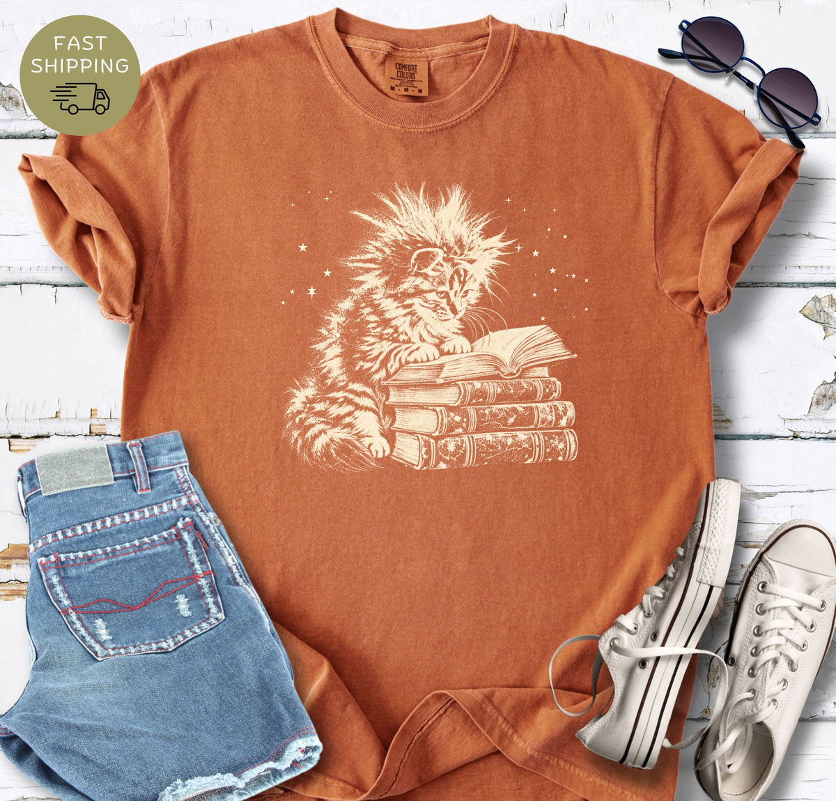 Frazzled & Well-Read T-shirt